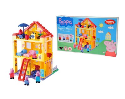 big peppa pig peppas house building sets